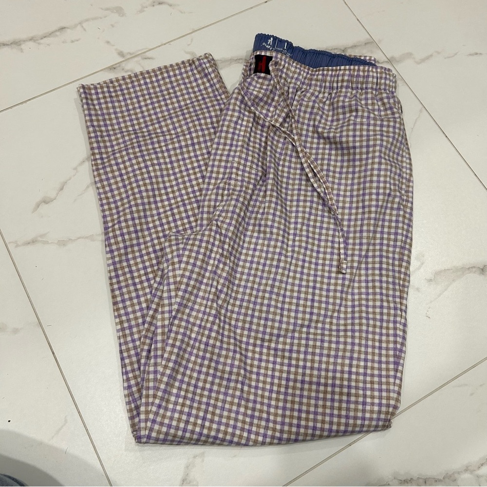 johnnie-O Men’s Rylen Pajama Pant Grape Size Large Excellent Condition - Picture 5 of 7